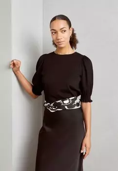 Футболка с принтом Indra Lindex, черный