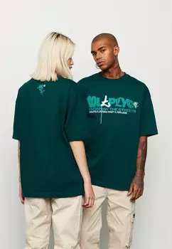 Футболка с принтом Interrogation Multiply Apparel, цвет botanical garden