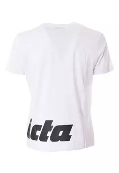 Футболка с принтом INVICTA, белая