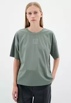 Футболка с принтом InWear, оливковый