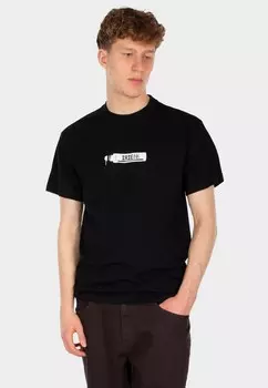 Футболка с принтом Iriedaily, черный