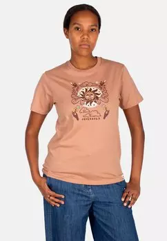 Футболка с принтом Iriedaily, деним