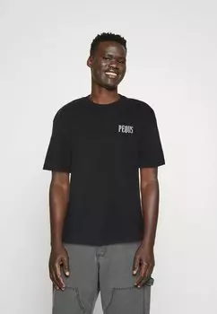 Футболка с принтом Island Of Heartbreaks Unisex PEQUS, черный