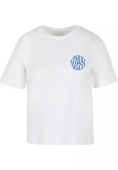 Футболка с принтом ITALO DISCO Mister Tee, белый