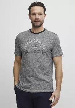 Футболка с принтом IVAR FQ1924, темно-синий