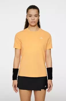 Футболка с принтом J.LINDEBERG Sports, оранжевый