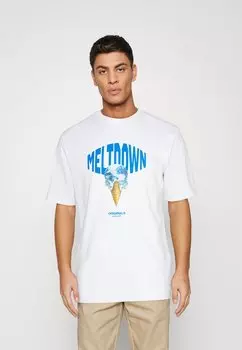 Футболка с принтом Jack & Jones, белый