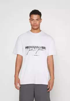 Футболка с принтом Jack & Jones, белый