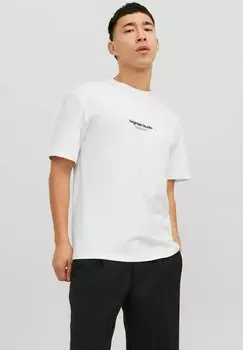 Футболка с принтом Jack & Jones, белый