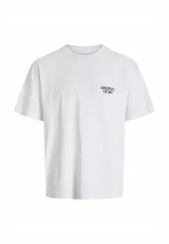 Футболка с принтом Jack & Jones, белый