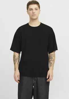 Футболка с принтом Jack & Jones, черный