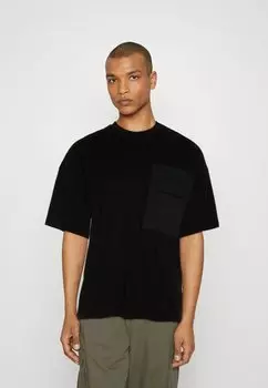 Футболка с принтом Jack & Jones, черный