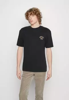 Футболка с принтом Jack & Jones, черный