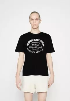 Футболка с принтом Jack & Jones, черный