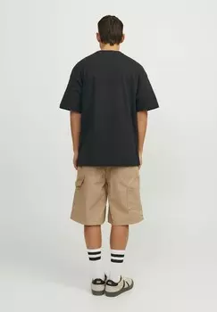 Футболка с принтом Jack & Jones, черный