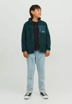 Футболка с принтом Jack & Jones Junior, цвет black