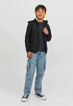 Футболка с принтом Jack & Jones Junior, цвет dark navy