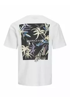Футболка с принтом Jack & Jones, кремовый