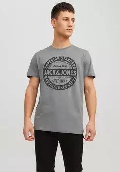 Футболка с принтом Jack & Jones, sedona sage