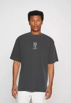 Футболка с принтом Jack & Jones, темно-синий