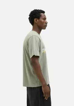 Футболка с принтом Jack & Jones, темно-зеленый