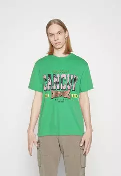 Футболка с принтом Jack & Jones, зеленый