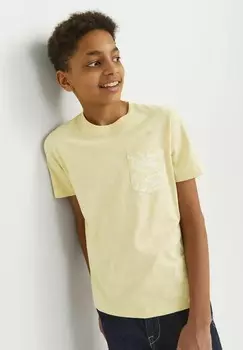 Футболка с принтом Jack & Jones, желтый