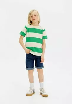 Футболка с принтом JAE SS The New, цвет bright green