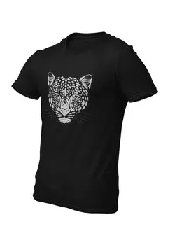 Футболка с принтом JAGUAR LINEART Reverve Fashion, черный