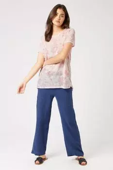 Футболка с принтом James Lakeland, розовый