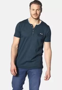 Футболка с принтом Jan Vanderstorm, бирюзовый