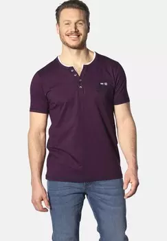 Футболка с принтом Jan Vanderstorm, темно-красный