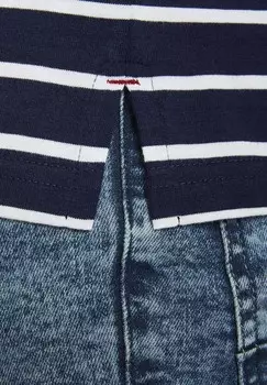 Футболка с принтом Jan Vanderstorm, темно-синий