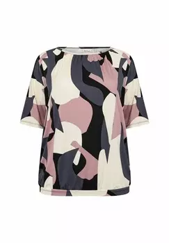 Футболка с принтом JANE Wasabi Concept, светло-розовый