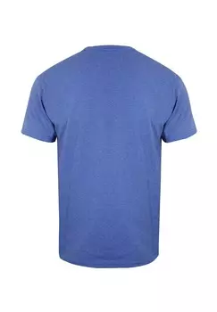 Футболка с принтом JAWS QUINTS SHARK FISHING Henry Tiger, цвет Mottled Royal Blue