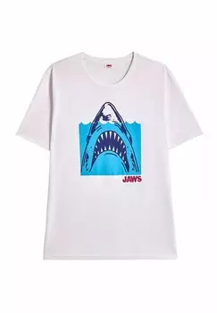 Футболка с принтом JAWS Yamamay, белый