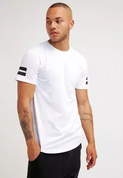 Футболка с принтом JCOBORO CREW NECK SLIM FIT Jack & Jones, белый