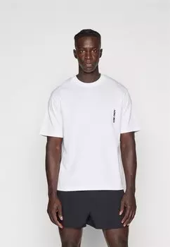 Футболка с принтом Jcoconcept Text Tee Crew Neck 2 Pack Jack & Jones, белый