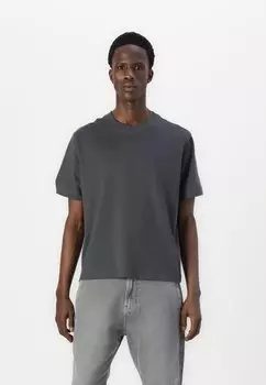 Футболка с принтом JCOINTERLUDE EASTER TEE CREW NECK Jack & Jones, серый