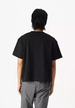 Футболка с принтом JCOOPUS TEE Jack & Jones, черный