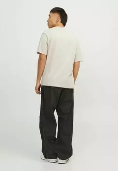 Футболка с принтом JCOPRJCT Jack & Jones, кремовый