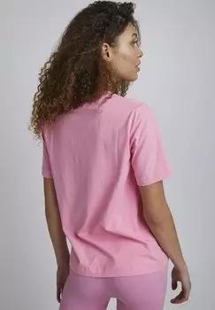 Футболка с принтом Jcsimona Logo TheJoggConcept, светло-розовая