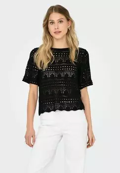 Футболка с принтом JDY, черный