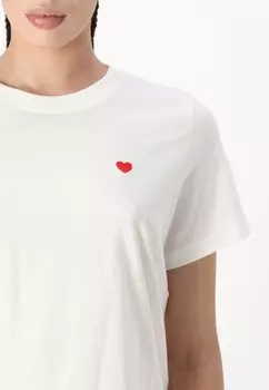 Футболка с принтом JDYPISA JDY, белый