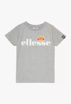 Футболка с принтом Jena Ellesse, серый меланж