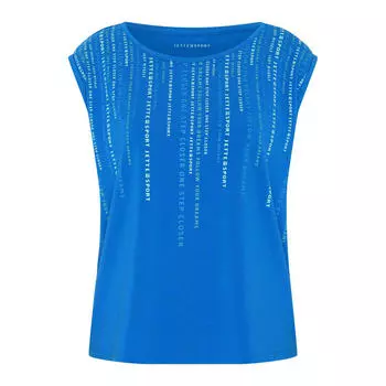 Футболка с принтом JETTE SPORT, цвет blau
