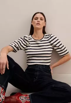 Футболка с принтом Jikolaz MUNTHE, цвет navy