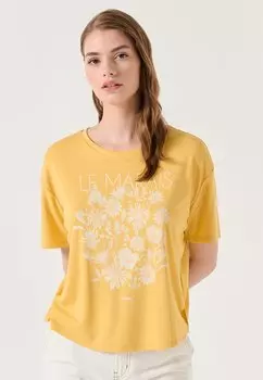 Футболка с принтом Jimmy Key, цвет yellow