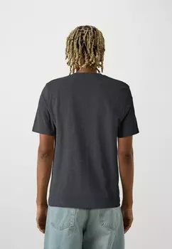 Футболка с принтом JJALVIS TEE CREW NECK 2 PACK Jack & Jones, черный