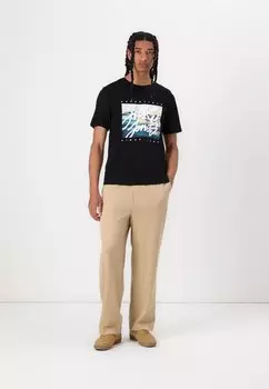 Футболка с принтом JJCOLTON PHOTO TEE CREW 5 PACK Jack & Jones, темно-синий